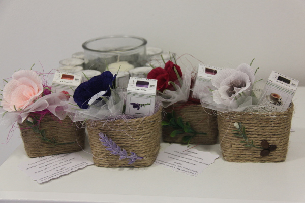 Košíčky s vonnými vosky