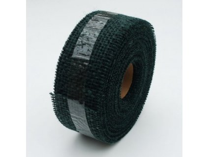 jutová stuha 5 cm x 10 m zelená tmavá