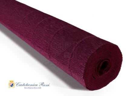 Krepový papír role 140g (50 x 250cm) - bordó 988