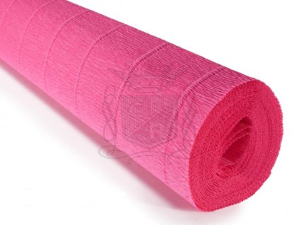 Krepový papír role 180g (50 x 250cm) - růžová 571
