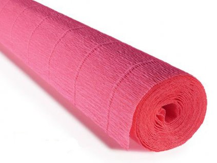 Krepový papír role 180g (50 x 250cm) - růžová 551