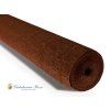 Italský krepový papír Cartotecnica Rossi 140g (50 x 250cm) - hnědá 968