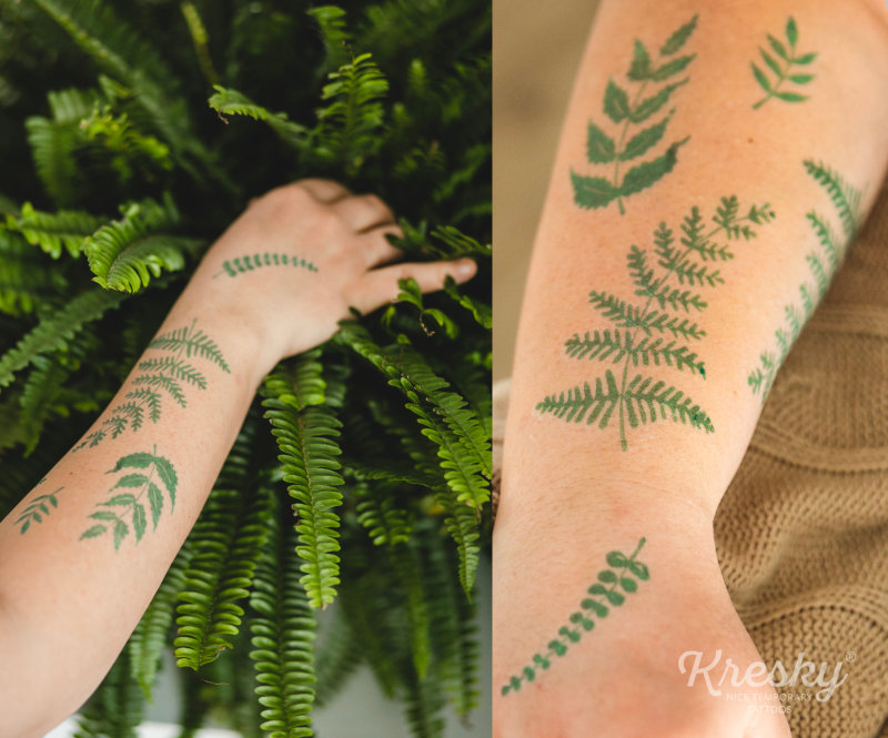 Papraďové tetovačky Kresky - Kapraďomil