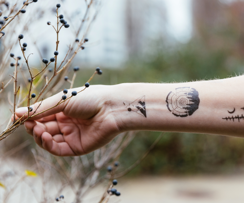 Tetovačky Kresky - Na hory (ilustrácie Wildmedesigns - Katka Lajčáková)