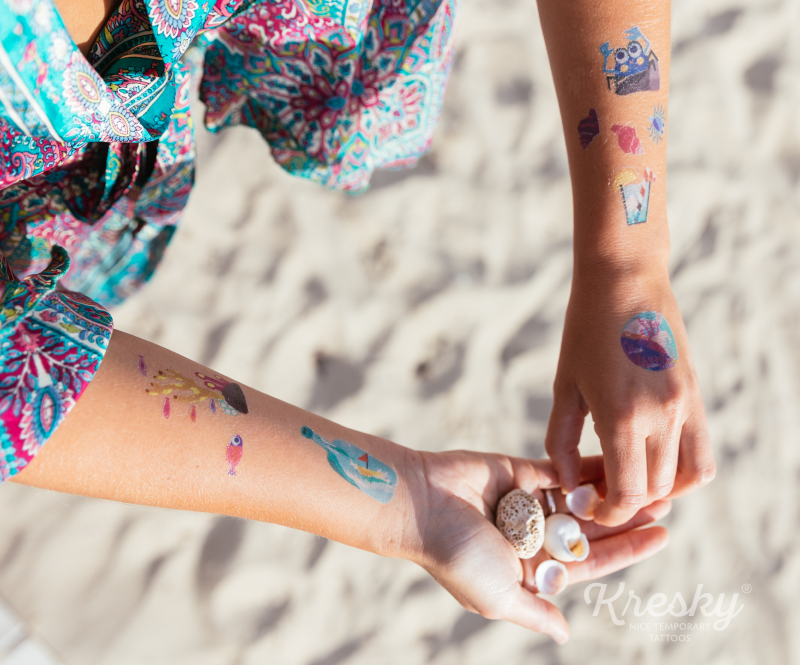 Tetovačky Kresky Pod hladinou Hedviga Gutierrez