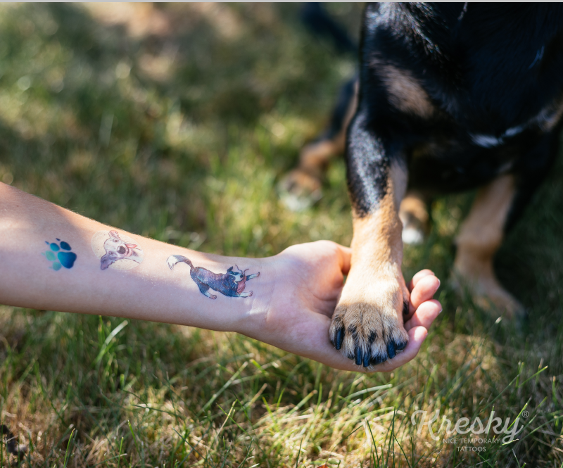 Tetovačky Kresky Psíky - Tina Minor