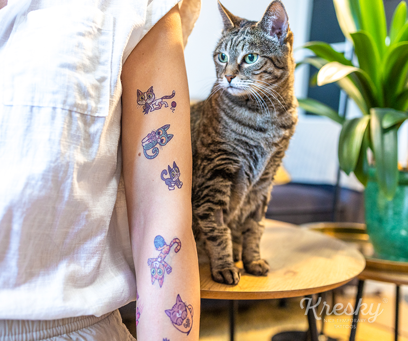 Tetovačky Kresky Mačky