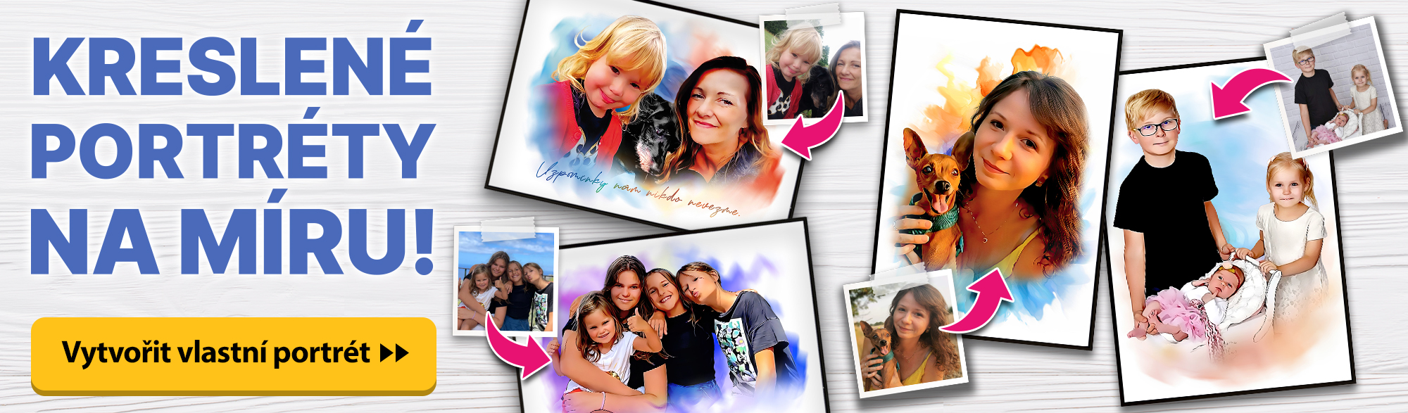 Portréty rámeček Desktop