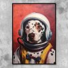 Zábavný portrét vašeho mazlíčka – ASTRONAUT (Rámeček)