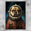 Zábavný portrét vašeho mazlíčka – ASTRONAUT (Rámeček)