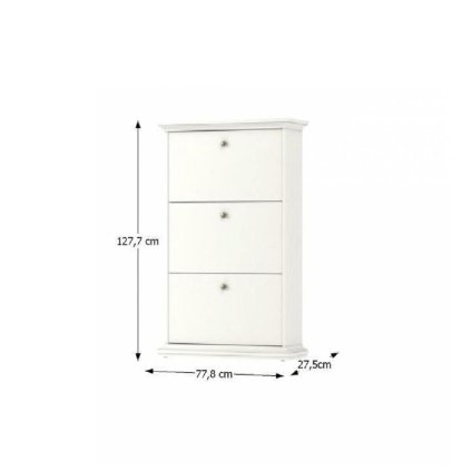 Botník – PARIS, Biely