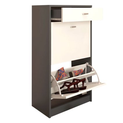 Botník – VIVAT, Grafit/biela