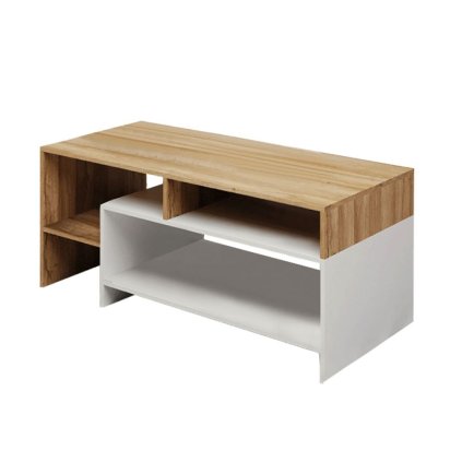 Konferenčný stolík – ALICANTE, Dub grandson/biela