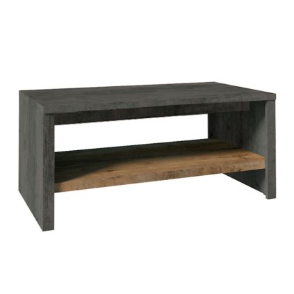 Konferenčný stolík – MONTANA, Dub lefkas/sivá