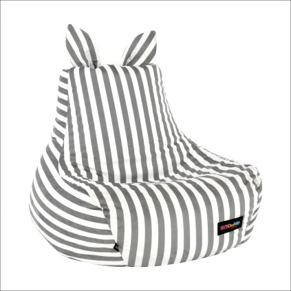 0000264940 sedaci vak biela siva lapin 18