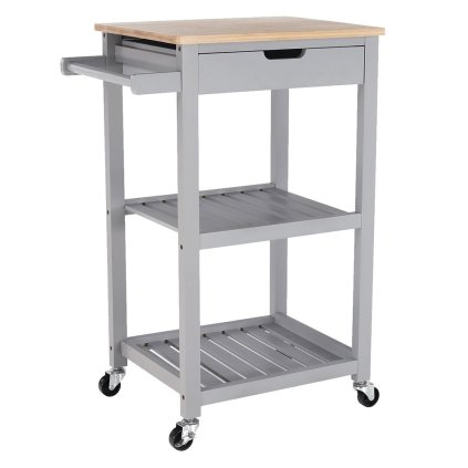 Servírovací stolík – ARETE, Sivý