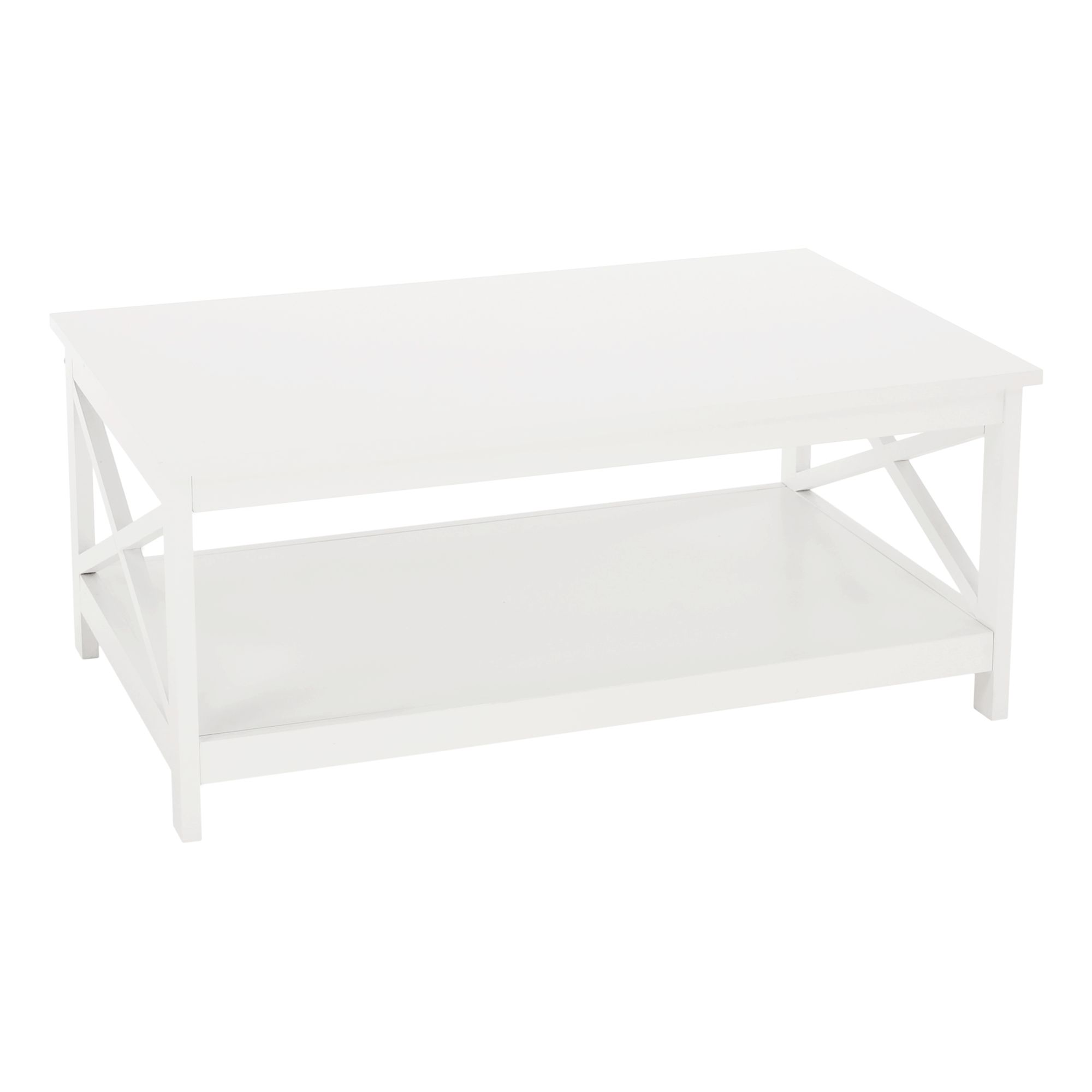 Konferenčný stolík - EDRIA, Biely