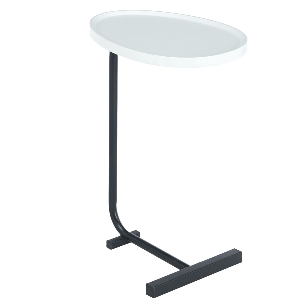 Príručný stolík - ABERY, Biely