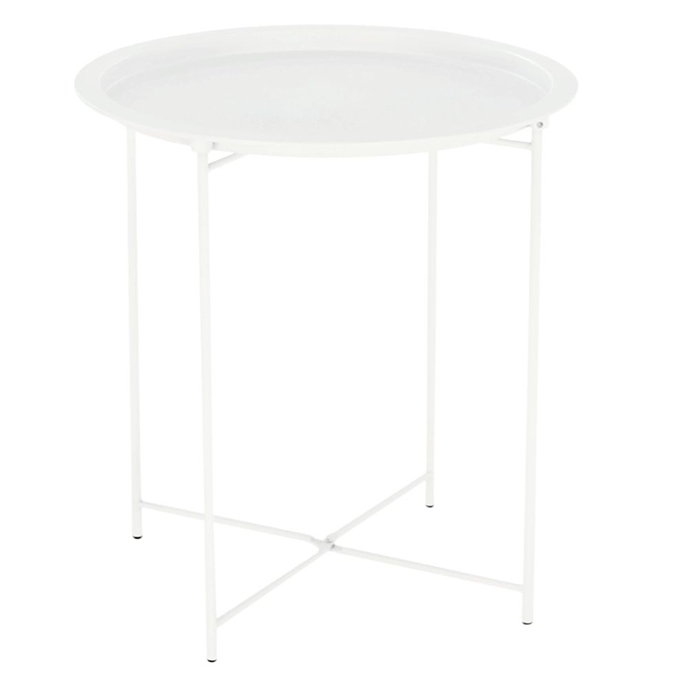 Príručný stolík - RENDER, Biely