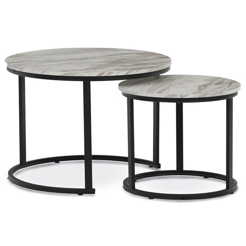 Konferenčný stolík - MONA, Biely