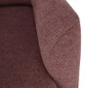 Ušiakové kreslo - SAMY, Ružová látka – detail 6