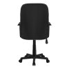 Kancelárske kreslo - KERET, Čierna látka – detail 2
