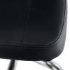 Kancelárska stolička - IDOR, Čierna ekokoža – detail 12