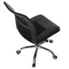 Kancelárska stolička - IDOR, Čierna ekokoža – detail 7