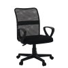 Kancelárska stolička - REMO, Čierna sieťovina – detail 9