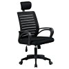Kancelárska stolička - TORES, Čierna sieťovina