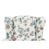 Ušiakové kreslo s taburetom - ASTRID, Vzor ruža – detail 3
