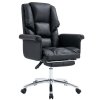 Kancelárske kreslo - RODIK, Čierna ekokoža
