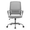 Kancelárska stolička - SALOMO, Sivá – detail 2