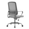 Kancelárska stolička - SALOMO, Sivá – detail 4