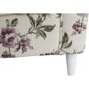 Ušiakové kreslo s taburetom - ASTRID, Vzor ruža2 – detail 4