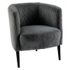 Relaxačné kreslo - ALIEN, Tmavosivá látka