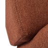 Dizajnové kreslo - KAPY, Terakota látka – detail 10
