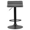 Barová stolička - BAILI, Čierna ekokoža – detail 6