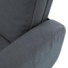 Polohovacie kreslo - MEKENZI, Sivá látka – detail 11
