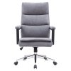 Kancelárske kreslo - ZAVIER, Sivá látka – detail 1
