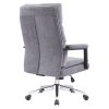 Kancelárske kreslo - ZAVIER, Sivá látka – detail 3