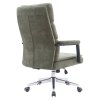 Kancelárske kreslo - ZAVIER, Zelená látka – detail 3