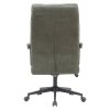 Kancelárske kreslo - ZAVIER, Zelená látka – detail 4
