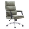 Kancelárske kreslo - ZAVIER, Zelená látka