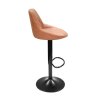 Barová stolička - TERKAN, Koňaková ekokoža – detail 1