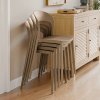 Jedálenská stolička - RADANA, Béžová – detail 2