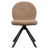 Jedálenská stolička - RODIA, Hnedá látka
