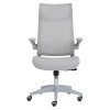 Kancelárska stolička - SETON, Sivá sieťovina – detail 2