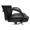 Kancelárske kreslo - MADOX, Čierna ekokoža – detail 14