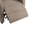 Polohovacie kreslo - KRESO, Hnedá látka – detail 19